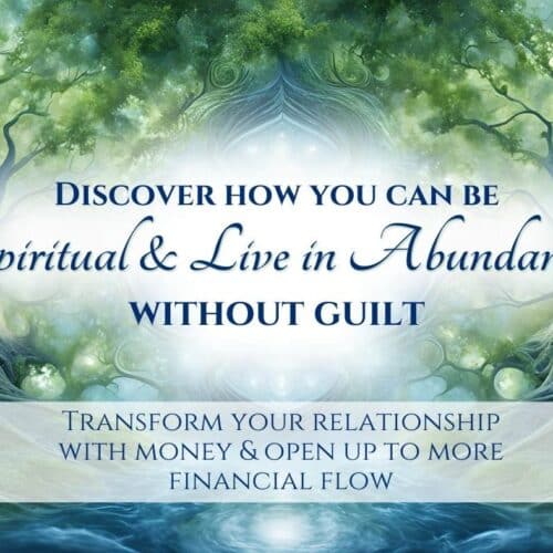 Being spiritual and live an abundant life